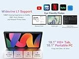 Blackview Tab60Pro Android 15 Tablet 10 inch, 24GB+128GB(TF 2TB) 5G Wi-Fi 4G LTE Gaming Cellular Tablet with Sim Card Slot, 7700mAh 5MP+8MP AI Camera, GPS, Widevine L1, BT5.0 Face ID, with Case
