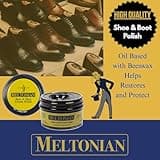 Meltonian Cream | Cardinal Red 023 | Quality Shoe Polish for Leather and Leatherette (Synthetic) | Use on Boots, Shoes, Belts, Gloves, Purses and Accessories | Leather Conditioner | 1.7 OZ Jar