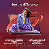 Lenovo Tab M11 Android Tablet | 11 Inch Full HD 1200p | 128 GB | Lenovo Tab Pen + Folio Case | WiFi | 4 GB RAM | Luna Grey | Designed for Portable Entertainment
