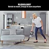 Shark Stratos Cordless Stick Vacuum Cleaner Pet Pro with Anti Hair Wrap Plus, 120 Mins Run-Time (2 Batteries), Clean Sense IQ & Anti-Odour, Pet, Crevice & Multi-Surface Tools, Charcoal/Silver IZ420UKT