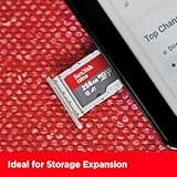 SanDisk 256GB Ultra microSDXC card + SD adapter, Memory card Full HD, up to 150 MB/s, For smartphones and Tablets, with A1 App Performance, UHS-I, Class 10, U1