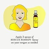 Rescue Remedy Comfort & Reassure Spray, Supports Calming Emotional Wellness in Times of Emotional Demand & Daily Challenges, Support in a Stress Full Moment, Flower Essence Formula