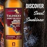 Talisker Port Ruighe Single Malt Scotch Whisky | 45.8% vol | 70cl | Finished in Port Casks | Single Malt Whisky | Notes of Rich Berry Fruits | Peated Sweet Smokiness | Scottish Whisky
