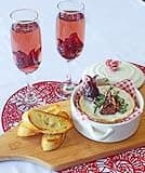 Wild Hibiscus Flower 50 Hibiscus Flower Goblets in Syrup 1.1 kg