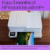 HP Envy 6520e All in One Printer | Perfect for Home | Colour | Wireless | Print, Scan & Copy | 6 months free Instant Ink limited time only | Automatic 2-sided Photo Printing | Beige