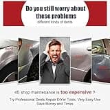 FANYING Professional Hail Dent Removal Tools, Paintless Dent Removal Instruments, Pdr Kits Car Body Dent Removal Kits,110V