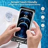 UNBREAKcable Waterproof Phone Case, 2-Pack IPX8 Universal Waterproof Phone Pouch Dry Bag for iPhone 16 15 14 13 12 11 Pro Max XR X XS SE 2022 Samsung S24 S23 S22 S21 Ultra Huawei P70 Mate 70 up to 7"