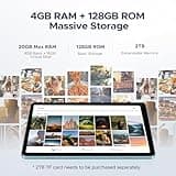 DOOGEE Tab A9 pro 10 inch tablet Android 15 tablets, 20GB RAM+128GB ROM Android Tablet with 1280×800 HD IPS 60Hz Screen, WiFi5 6580mAh Battery Gaming Tablet with Keyboard, Mouse, Pen & Case-Black