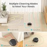 Lefant M210P Robot Vacuum Cleaner, Featured Carpet Cleaner Small Robot 7.8cm Thin 28cm DIA, Robotic Vacuum Alexa Voice Control Self-Charging Ideal for Pet Hair Hard Floor and Carpet