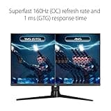 ASUS ROG Strix XG32UQ Gaming Monitor 32", 4K UHD (3840 x 2160), Fast IPS, 160 Hz (OC), 1 ms GTG, NVIDIA G-SYNC Compatible, FreeSync Premium Pro, Variable Overdrive, DisplayHDR 600, DCI-P3, Black