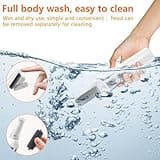 PKBD Electric Foot File for Hard Skin Remover Feet Callus Professional Pedicure Tool with Accessories Kit, 3 Speeds-Waterproof Ultra-Long Battery Life, Easy To Carry Foot Care Gift for Women&Men-White