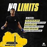 Titan Armour® Self-Locking & Adjustable, Adult Speed Skipping Rope | 2 x Steel Ropes 2.5mm & 3mm Thickness & Travel Case | Pro Jump Rope: Fitness, Crossfit, Boxing, MMA | UK Brand (Black-2)
