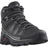 SALOMON Men's Quest Rove Gore-tex Hiking Shoe, Black Phantom Magnet, 10 UK
