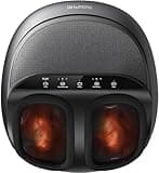 RENPHO Foot Massager with Heat, Shiatsu Foot Massage Machine Deep Kneading, Air Compression - Panel Control (Black)