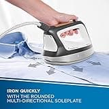 Polti Vaporella Instant VI50.40 Steam Generator Iron, with Instant Steam patented technology, up to 8 Bar pump, 4 ironing programs and Eco function, shot of steam Blue/White