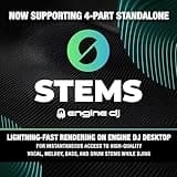 Denon DJ PRIME 4+ Standalone DJ Controller with Stem Separation on 4 Decks, Wi-Fi Streaming, Drop Sampler Mixer, 10.1" Touchscreen, Light Control