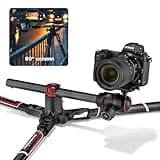 Manfrotto Befree GT XPRO Carbon Camera Tripod, 496 Centre Ball Head, Twist Lock System, 90 Degree Column, 200PL-PRO Plate, for DSLRs and CSC, Mirrorless, Macro Photography, MKBFRC4GTXP-BH