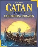 CATAN - Explorers and Pirates - Board Game EXPANSION - Ages 12+ - 3-4 Players - 90 Minutes Minutes Playing Time, One Colour
