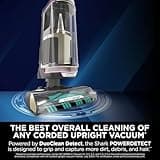 Shark PowerDetect Corded Upright Vacuum Cleaner, DuoClean Detect, Reverse Clean, Anti Hair Wrap Plus, Anti-Allergen, 8m Cord, 1.3L, Dusting Brush, Pet, Crevice, Multi Surface Tools & Bag, AZ3900UKTBK