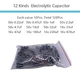 MOGAOPI Electronic Component Kit & Total 1390 Pcs, LED Diodes, Metal Film Resistors, Electrolytic Capacitor Package, Common Diodes, Ceramic Capacitors, Common Transistor Assortment Box