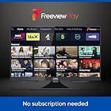 Cello C1924WSF 12 Volt 19 inch Smart Frameless TV With Built-in DVD | Ultrafast WebOS | Freeview Play | Pitch Perfect Speakers | Bluetooth | Netflix | Small TV for Motorhomes | Made in the UK