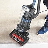 Shark NZ860 UKT NZ860UKT, Upright Corded Vacuum Cleaner, Rose Gold, 750 W, 1.3 liters, 80 Decibeles