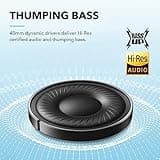 soundcore by Anker Q20i Hybrid Active Noise Cancelling Foldable Headphones, Wireless Over-Ear Bluetooth, 40H Long ANC Playtime, Hi-Res Audio, Big Bass, Customize via an App, Transparency Mode (Black)