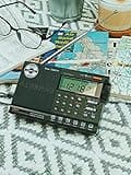 Steepletone SAB2019 Airband Radio Receiver, Airband, Shortwave, FM Radio (Radio + Batteries + Earphone + Mains Power Adapter)