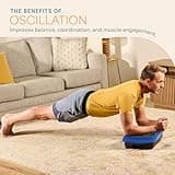 Lifepro Acupressure Vibration Plate Exercise Machine, Burn More Calories & Alleviate Back & Joint Pain at Home-Lymphatic Drainage Stimulator-Vibration Fitness Trainers & Workout Equipment
