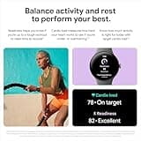 Google Pixel Watch 3 (45 mm) – Android smartwatch with heart rate tracking, advanced running from Fitbit, fitness insights, 24-hour battery – Matte Black Aluminium Case – Obsidian band – Wi-Fi