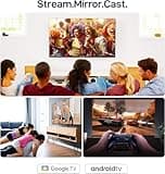 CRUA 32 Inch Smart TV 2024 – VIDAA TV with HD Display, Built-in Netflix/YouTube/Prime Video, Wi-Fi, HDMI/USB, Energy Efficient, Perfect for Living Room or Bedroom