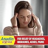 Anadin Painkiller Caplets Extra x16 tablets - Aspirin, Paracetamol, Caffeine