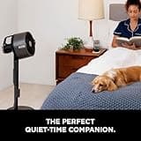 Shark FlexBreeze Pro Mist Cordless Indoor & Outdoor Fan with Outdoor Misting System, 20m Cooling Reach, 24hr Runtime, Pedestal & Table Fan, 5 Speeds, Quiet, Remote Control, Charcoal Grey FA300UK