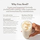 Free Soul Vegan Protein Powder | Formulated for Women | 600g | 20g Protein with Added Nutrients | Gluten & Soy Free Plant-Based Nutrition Shake | Pea & Hemp Isolate Protein | Vanilla Flavour