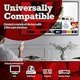 rhinocables Shielded Scart Cable, Gold-Plated Male to Male, RGB 21-Pin Scart Lead for AV Audio and Video Connector for TV, SKY, VCR, DVD Player, Android Boxes (1.5m)