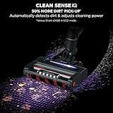 Shark Stratos Cordless Stick Vacuum Cleaner Pet Pro with Anti Hair Wrap Plus, 120 Mins Run-Time (2 Batteries), Clean Sense IQ & Anti-Odour, Pet, Crevice & Multi-Surface Tools, Charcoal/Silver IZ420UKT