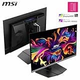 MSI MPG 272URX QD-OLED 26.5 Inch 4K UHD Gaming Monitor - 3840 x 2160 Quantum Dot OLED Panel,EL Gen3, 240Hz / 0.03ms, 99% DCI-P3, ΔE≤2, DisplayHDR True Black 400, KVM, DP 2.1a, HDMI 2.1, USB Type-C