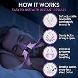 Rhinomed Mute Nasal Dilator for Snore Reduction - Anti-Snoring Aid Solution - Breathing Aids for Better Sleep - Comfortable Nose Vents to Improve Airflow (Starter, 3-Pk)