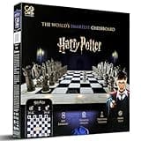 Harry Potter Electronic Chess Board Game. GoChess Mini Wizard. Light-Up Chess Set for Adults & Kids. All Skill Levels & Online Play App for Harry Potter Fans Smart Board Games Lovers