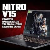 Acer Nitro V15 ANV15-51 Gaming Laptop - Intel Core i7-13620H Processor, 16GB, 1TB SSD, NVIDIA GeForce RTX 5060, 15.6" Full HD 165Hz, Windows 11, Black