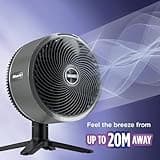 Shark FlexBreeze TableMate Cordless Fan, High-Velocity, Indoor & Outdoor Use, 20m Cooling Reach, Quiet & Portable, Weather-Resistant, 5 Speeds, Oscillating, Remote Control, FA150UK