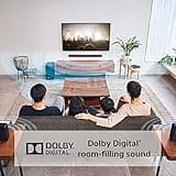 Sony HT-S40R 5.1ch 600W Soundbar for TV with Subwoofer and Wireless Rear Speakers with Bluetooth