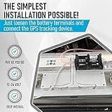 TruTrak Pro - FMT100+ GPS Tracker - Real Time Vehicle Tracker Device - Van, Motorcycle, Caravan, Motorhome, Tractor, Coach, Bike & Car Tracker - Pay As You Go, 12-24V Self Install Including SIM & Data