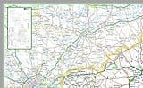 East Riding Of Yorkshire - UK County Map Paper Laminated - 83 x 110 cm