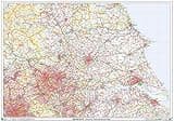 Postcode Sector Map - (S13) - Yorkshire - Wall Map-Plastic Coated