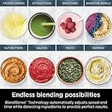 Ninja Detect Power Blender Pro Blender with BlendSense Technology for Smoothies, Food, Compact, Personal Portion, 1,800 Watts of Power, 2.1L Jug, (2) 0.71L Cups, Black, TB301