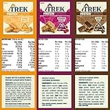 Trek Protein Flapjacks Bars 24 x 50g - Mixed Case Variety Pack - Natural Ingredients Snacks, Vegan Protein Bar