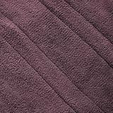 Slumberdown Comfy Hugs Heated Throw Blanket - Large Electric Blanket for Bed, Sofas & Settees, Soft Fleece Blanket with 10-Heat Settings & Hourly Timer - Cosy & Snuggly, Washable, Plum (130cm x 160cm)