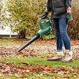 Bosch Electric Leaf Blower and Vacuum UniversalGardenTidy 3000 (3000 W, collection bag 50 l,variable speed,for blowing, vacuuming shredding leaves, Weight: 4.7 kg, in carton packaging)