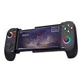 Trust GXT 735 Mylox Bluetooth Mobile Gaming Controller for Iphone/Android / PS5 / Xbox, 12h Playtime, Dual Feedback Vibration, RGB Lighting, Handheld Phone Controller Wireless Gamepad, Black
